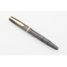 Soennecken 222 Superior Lizard Gray Piston Filler 14K OBB flex Gold-nib Vintage