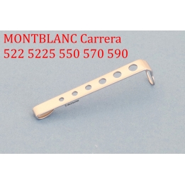 Montblanc Carerra Clip Matt-Chrom Füllhalter Kugelschreiber Bleistift Ersatzteil