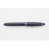 Soennecken 55 Petrol-blue Piston-filler 14K F Gold-nib Vintage - RARE!