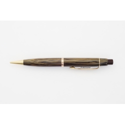 Soennecken 33 Druckbleistift 1,18 mm gold-gestreiftes Zelluloid 1955 Vintage - SELTEN!