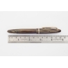 Soennecken 333 Superior gold-striated Celluloid Piston-filler 14K M flex Gold-nib Vintage
