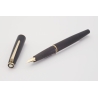 Montblanc 220 Classic Matt-schwarz Kolbenfüllhalter 14C M Goldfeder Vintage