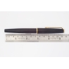 Montblanc 220 Classic Matt-schwarz Kolbenfüllhalter 14C M Goldfeder Vintage
