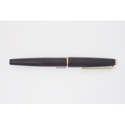 Montblanc 220 Classic Matt-schwarz Kolbenfüllhalter 14C M Goldfeder Vintage