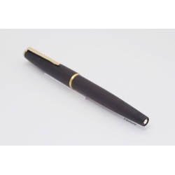 Montblanc 220 Classic Matt-schwarz Kolbenfüllhalter 14C M Goldfeder Vintage