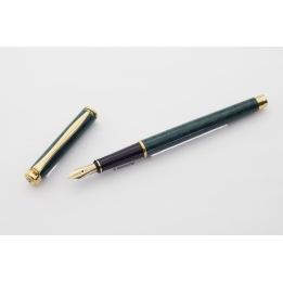 Pelikan P381 New Classic Vintara-grün 14C M Goldfeder Patronenfüller Füllhalter