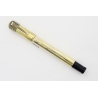 Montegrappa Pilus Walzgold-Overlay Puttos Sicherheitsfüller Safety 14C F Goldfeder 1925 VINTAGE