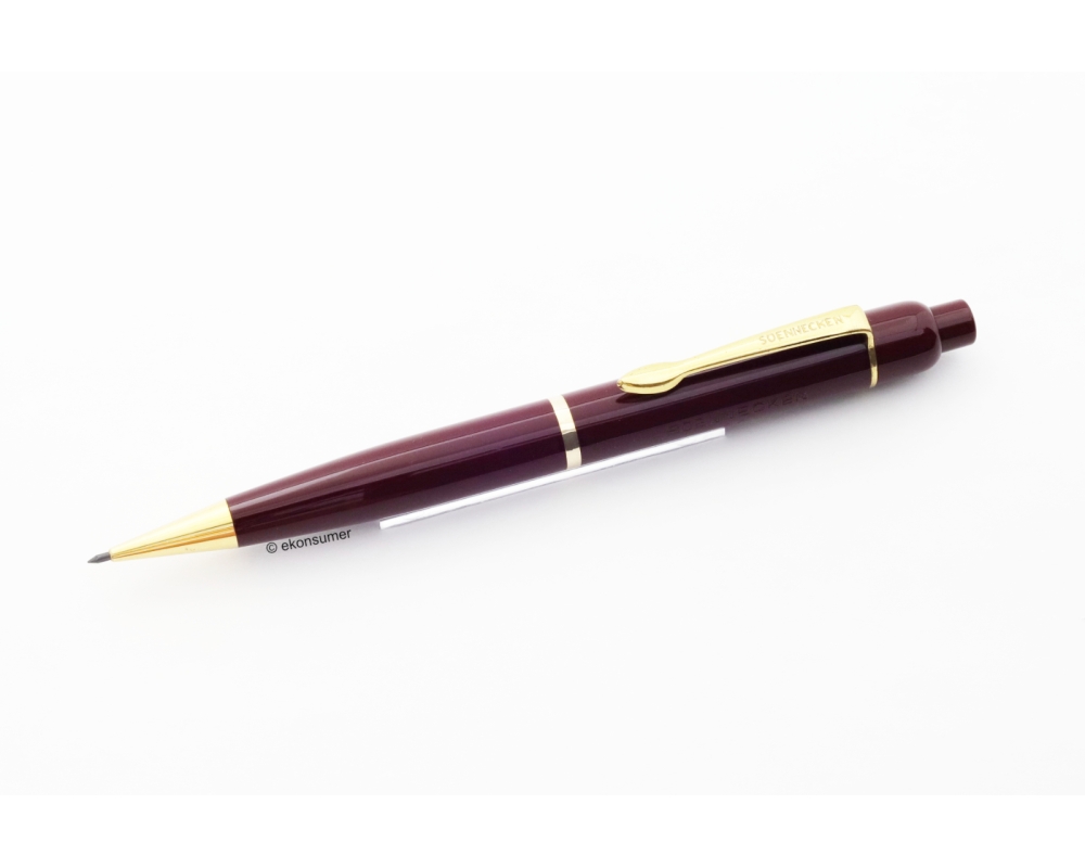 Soennecken 5 Mechanical Pencil 1,18 mm Burgundy Resin 1955 Vintage - RARE