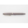 Soennecken 444 Superior Grau Kolbenfüllhalter 14K BS Goldfeder Vintage - SELTEN!