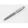 Soennecken 444 Superior Grau Kolbenfüllhalter 14K BS Goldfeder Vintage - SELTEN!