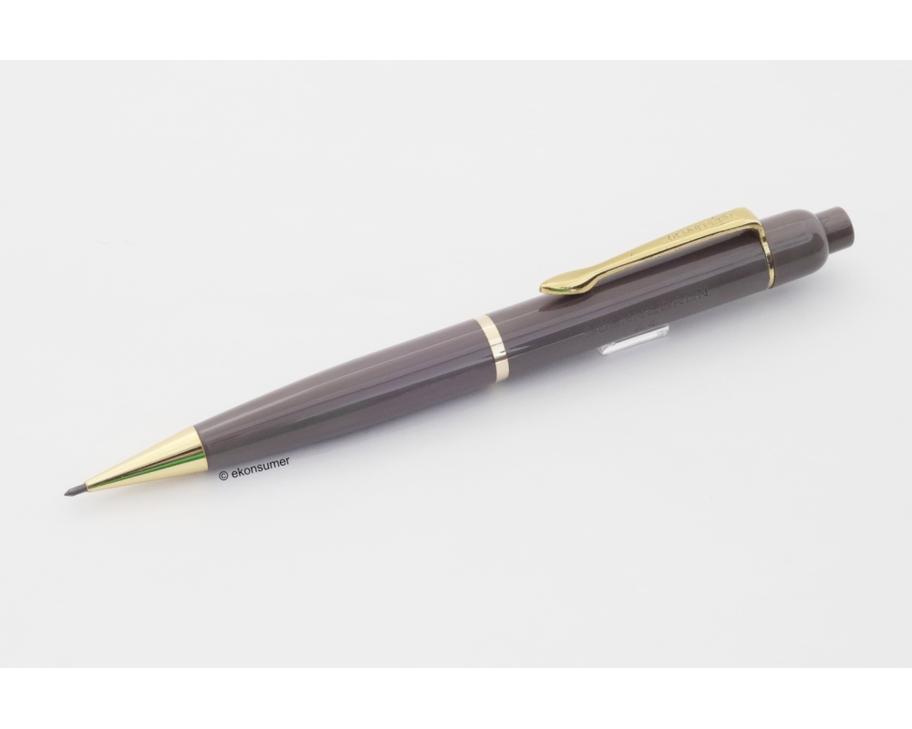 Soennecken 44 Mechanical Pencil 1,18 mm Resin Grey 1955 Vintage - SELTEN!
