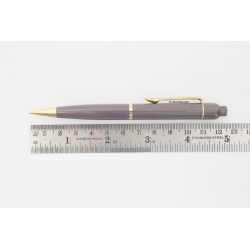 Soennecken 44 Druckbleistift 1,18 mm Resin Grau 1955 Vintage - SELTEN!