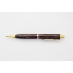 Soennecken 11 Druckbleistift 1,18 mm dunkelbraunes Fischgrät-Zelluloid 1955 Vintage