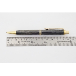 Soennecken 11 Druckbleistift 1,18 mm graues Fischgrät Zelluloid 1955 Vintage
