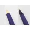 Pelikan M 20 Silvexa Saphire-blue Pistonfiller rare 14C EEF Gold-nib Vintage
