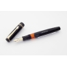 Soennecken 420 Celluloid Piston-filler w/ Click-mechanism 14K EF Gold-nib Vintage