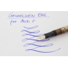 Soennecken 1306 Black & Pearl Piston Filler 14K F flex Gold Nib Vintage