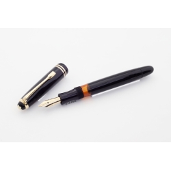 Montblanc 244.G Zelluloid Kolbenfüllhalter 14C F Goldfeder Vintage