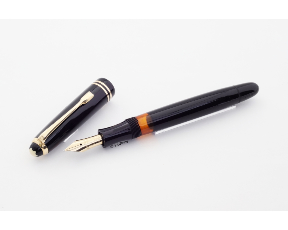 Montblanc 244.G Zelluloid Kolbenfüllhalter 14C F Goldfeder Vintage Montblanc 244.G Zelluloid Kolbenfüllhalter 14C F Goldfeder Vintage