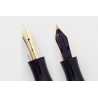 Montblanc 244.G Zelluloid Kolbenfüllhalter 14C F Goldfeder Vintage