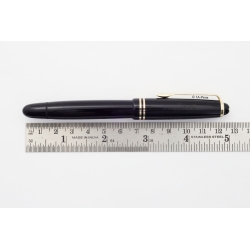 Montblanc 244.G Zelluloid Kolbenfüllhalter 14C F Goldfeder Vintage