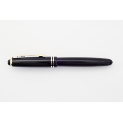 Montblanc 244.G Zelluloid Kolbenfüllhalter 14C F Goldfeder Vintage