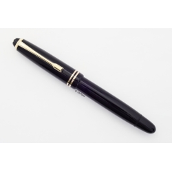 Montblanc 244.G Zelluloid Kolbenfüllhalter 14C F Goldfeder Vintage