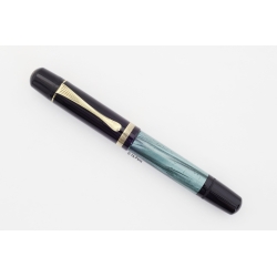 Pelikan 100N Green marbled 14C flex OB Gold-nib Piston filler 1950 Vintage