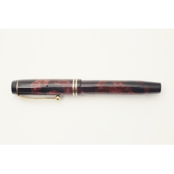 Parker Duofold Streamline Special 14K STUB Goldfeder Burgundy-Schwarz Vintage