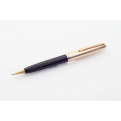 Montblanc 75 Walzgold Schwarz Pix Drehbleistift 0.92mm Dänemark 1960 Vintage RARE!