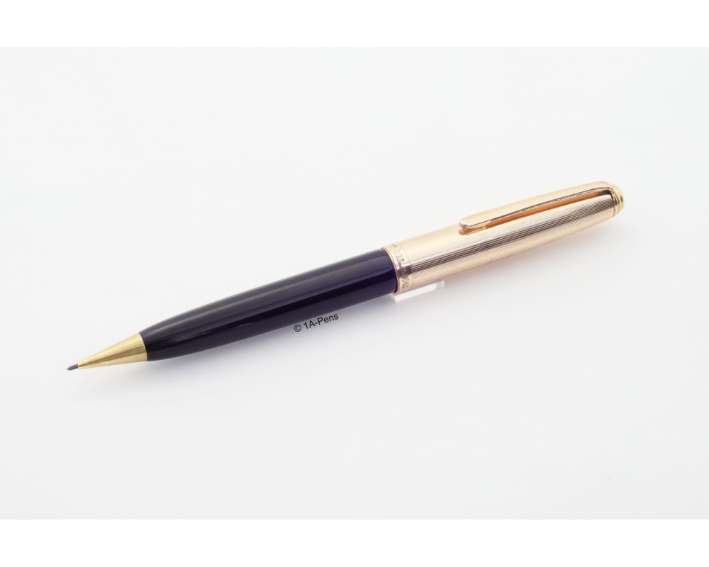 Montblanc 75 Walzgold Schwarz Pix Drehbleistift 0.92mm Dänemark 1960 Vintage RARE! Montblanc 75 Walzgold Schwarz Pix Drehbleistift 0.92mm Dänemark 1960 Vintage RARE!