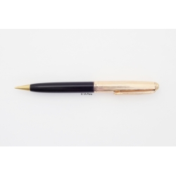 Montblanc 75 Walzgold Schwarz Pix Drehbleistift 0.92mm Dänemark 1960 Vintage RARE!