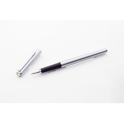Montblanc 1320 Quickpen Slim-Line Rollerball Fineliner Matt-Chrom Metal new Refill