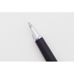 Montblanc 1320 Quickpen Slim-Line Rollerball Fineliner Matt-Chrom Metal new Refill