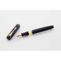 Staedtler Mars Füllhalter Kolbenfüller vergoldete EF Stahlfeder Box Anleitung Vintage