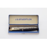 Staedtler Mars Füllhalter Kolbenfüller vergoldete EF Stahlfeder Box Anleitung Vintage