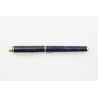 Sheaffer Targa Classic Model 1080 Füllfederhalter Kobalt-blau Schwarz Lack 14K B Goldfeder 1996 Box
