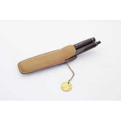Kaweco-Sport Set Braun V16P Patronenfüllhalter 619 Kugeschreiber Leder-Etui Vintage