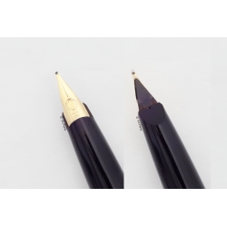 Montblanc M13100 Classic Black Cartridge-filler 14C M Gold-nib