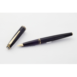 Montblanc M13100 Classic Black Cartridge-filler 14C M Gold-nib
