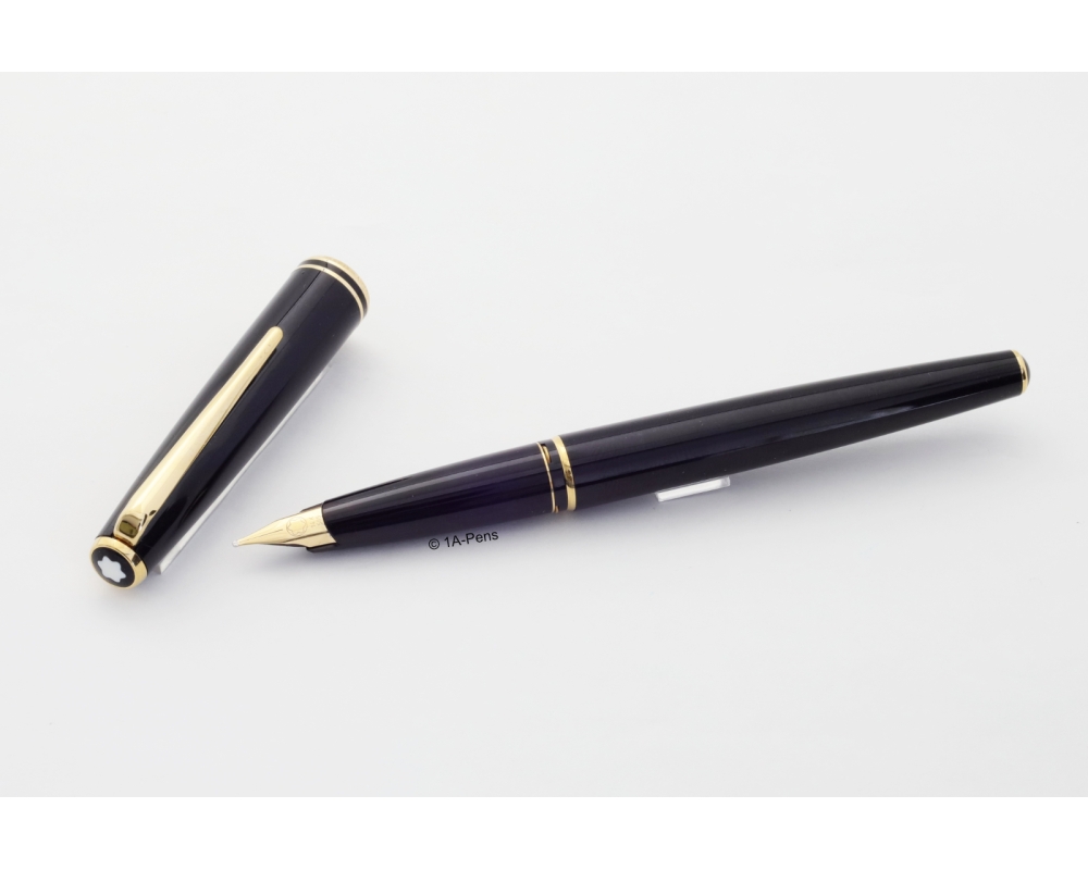 Montblanc M13100 Classic Black Cartridge-filler 14C M Gold-nib