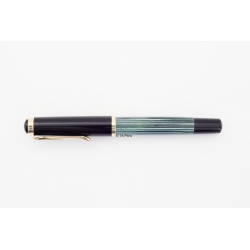 Pelikan 400 Green striped 14C OM Gold-nib Piston filler 1955 Vintage