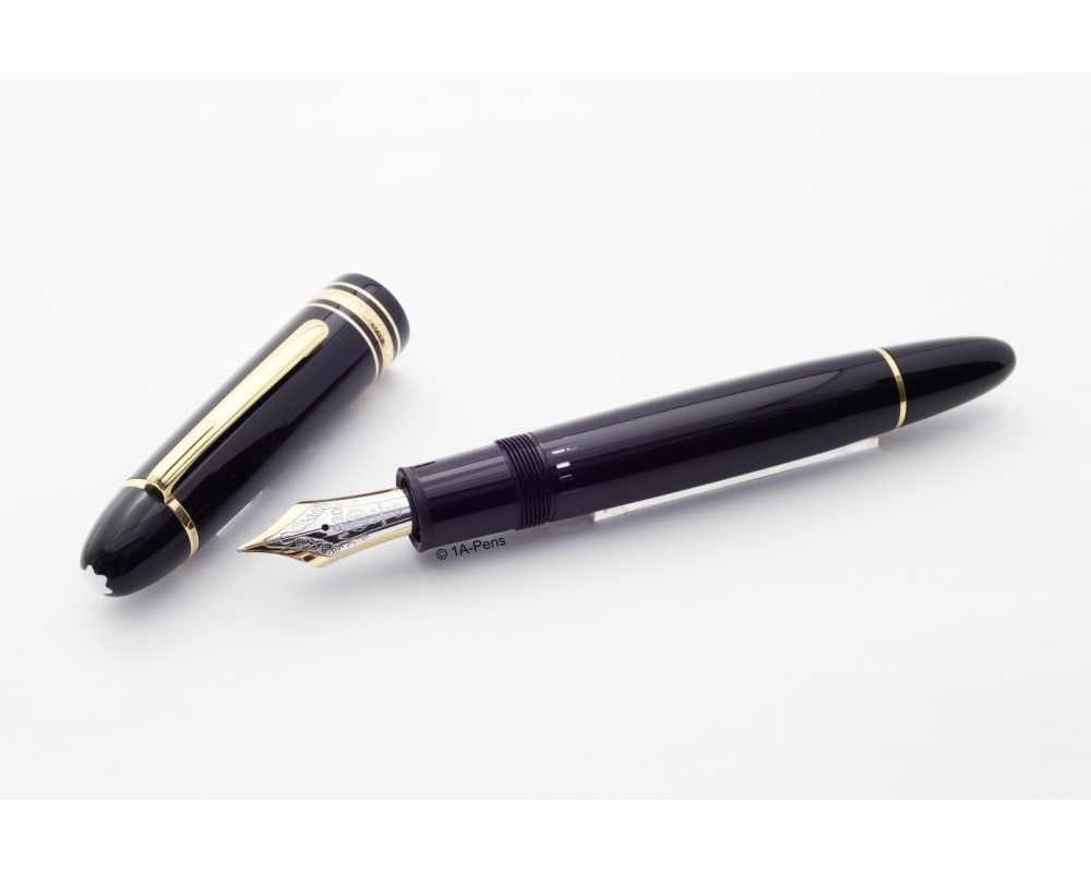 Montblanc Masterpiece 149 Fountain Pen Pistonfiller 18K tricolor OB Gold-nib Montblanc Masterpiece 149 Fountain Pen Pistonfiller 18K tricolor OB Gold-nib