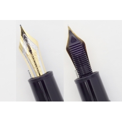 Montblanc Masterpiece 149 Fountain Pen Pistonfiller 18K tricolor F Gold-nib Box