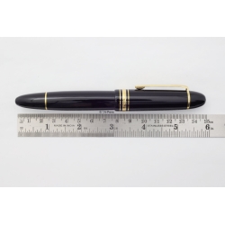Montblanc Masterpiece 149 Fountain Pen Pistonfiller 18K tricolor F Gold-nib Box
