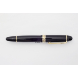 Montblanc Masterpiece 149 Fountain Pen Pistonfiller 18K tricolor F Gold-nib Box