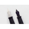 Aurora Optima Resin Piston-filler Black 14K F Gold-nib Aurora Optima Resin Piston-filler Black 14K F Gold-nib