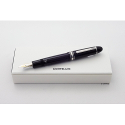 Montblanc Meisterstück 149 Platinum Kolbenfüller Füllfederhalter 18K F Goldfeder Full-Set