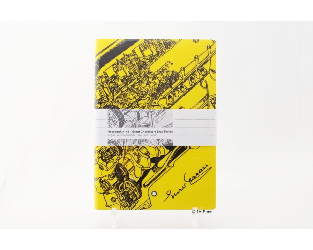 Montblanc Enzo Ferrari Great Characters Fine Stationary Notebook 146 NEW