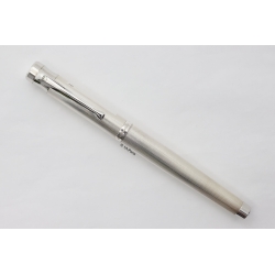 Waldmann Tango 925 Sterlingsilber Finecorn-Guilloche Stainless steel Nib F Cartridge-filler